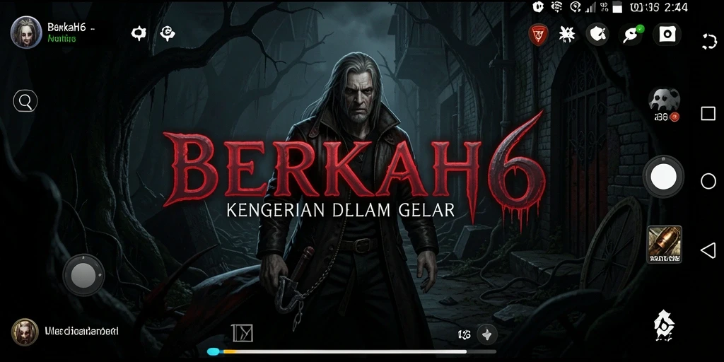 Screenshot menampilkan gameplay mencekam dari game Horror.