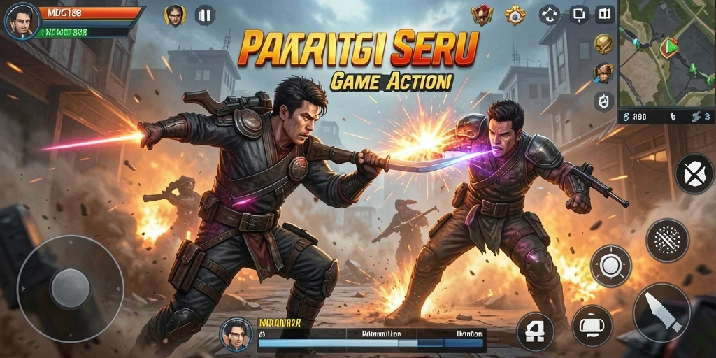 Tampilan menarik dari gameplay MDG188 yang penuh aksi.