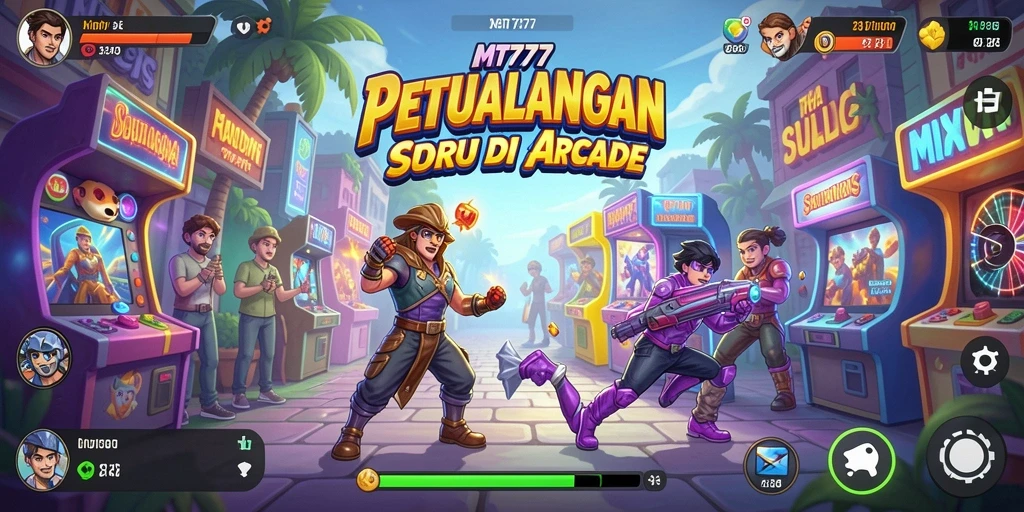 Gameplay seru dengan grafis menawan dari MT777.