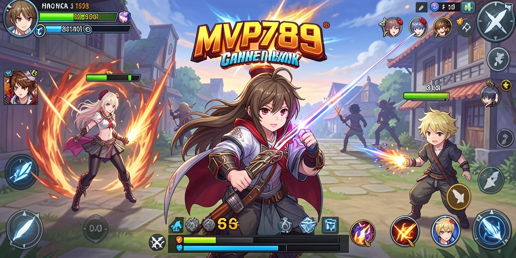 Tangkapan layar gameplay MVP789 dengan grafis Anime yang memukau.
