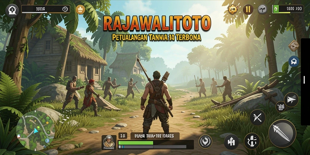 Screenshot utama RAJAWALITOTO menampilkan gameplay menakjubkan di dunia terbuka.