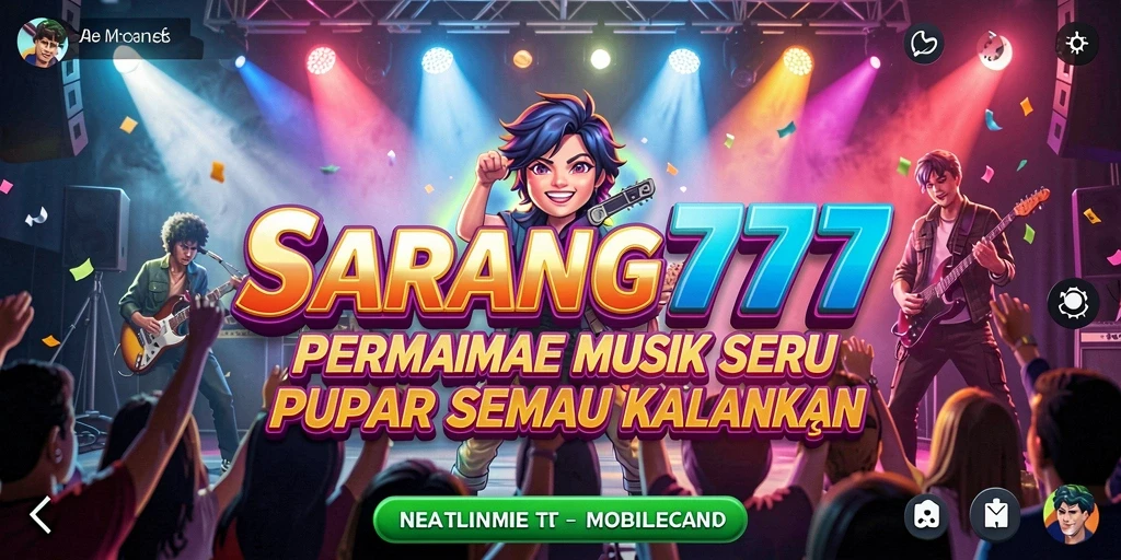 Tampilan gameplay SARANG777 yang menarik dan penuh warna.