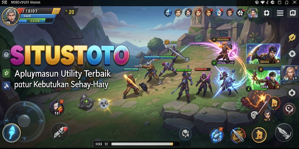 Tampilan antarmuka SITUSTOTO yang sederhana dan user-friendly.